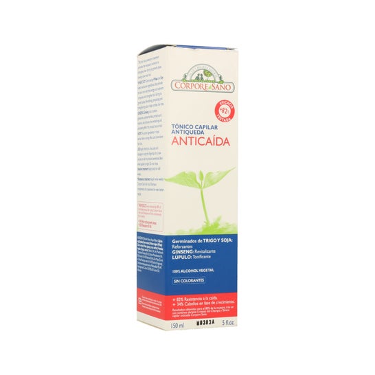 Corpore Sano Locion Soja Cereales y ginseng Anticaida 150 ml