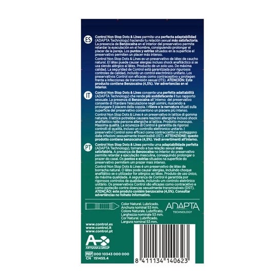 Control Non Stop 12uds Control Non Stop 12uds