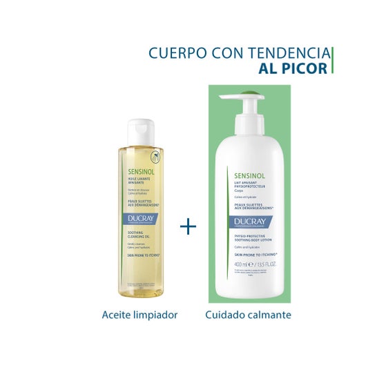 Ducray Sensinol Leche Corporal Calmante Fisioprotectora 400 ml