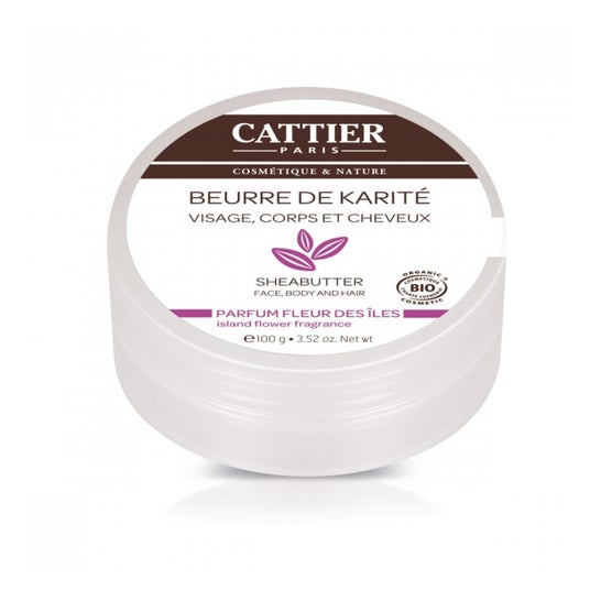 Cattier karite mantequilla flor de las islas 100 g