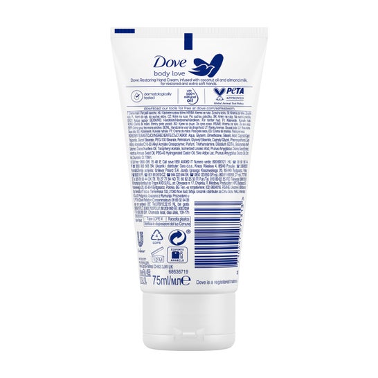 Dove Coco Ritual Hand Cream 75ml