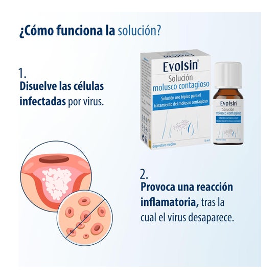 Evolsin Solución Molusco Contagioso 5ml