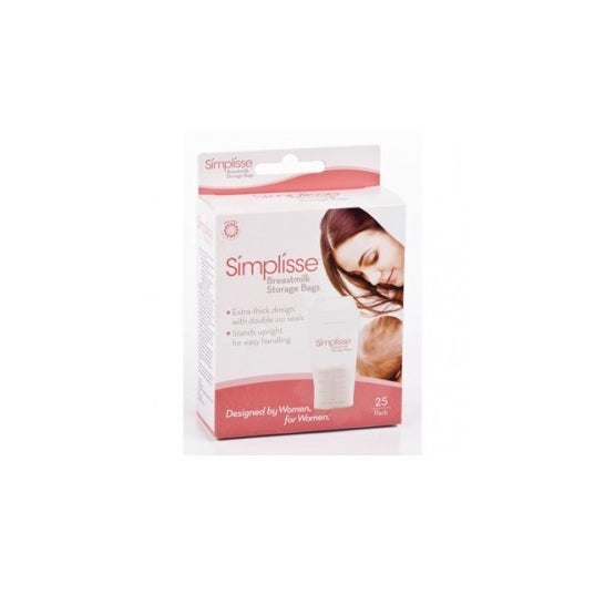 Simplisse bolsa para guardar leche materna 25 uds