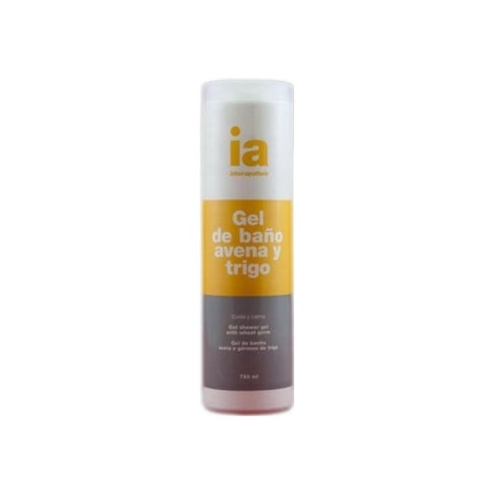 Interapothek gel de baño avena y semilla de trigo 750ml
