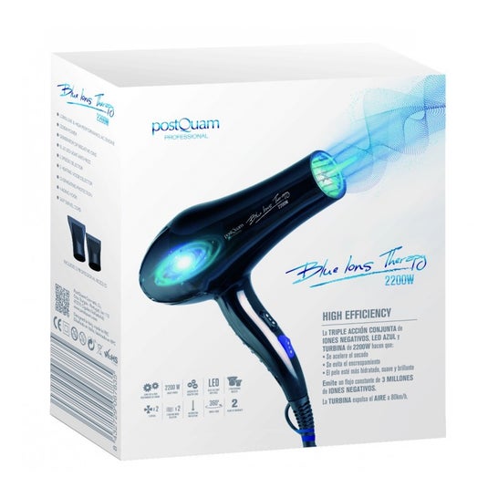 Postquam Blue Ions Therapy Dryer 2200W 1ud