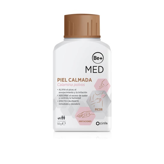 Be+ Med Piel Calmada Calamina Polvos 50 g