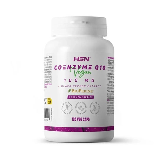 HSN Coenzima Q10 100mg + Bioperine® 120vcaps