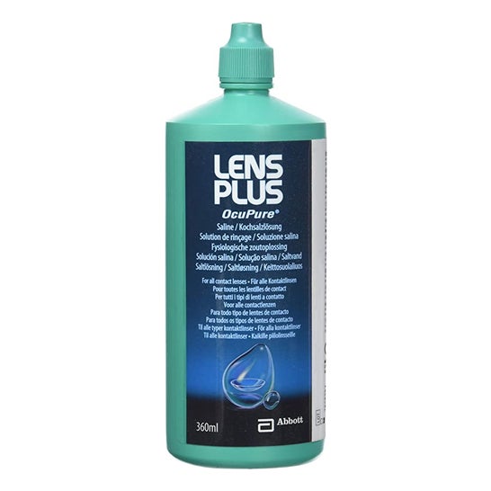 Lens Plus Ocupure Locion Limpiadora Salina 360ml