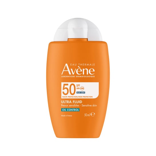 Avène Solar Ultra Fluid Oil Control Pieles Sensibles SPF50+ 50ml