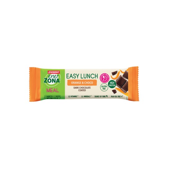 Enerzona Easy Lunch Bar Orange & Chocolate 58g