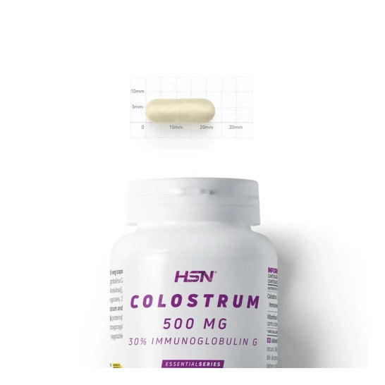 HSN Calostro 30% Inmunoglobulina G 500 mg 120 vcaps
