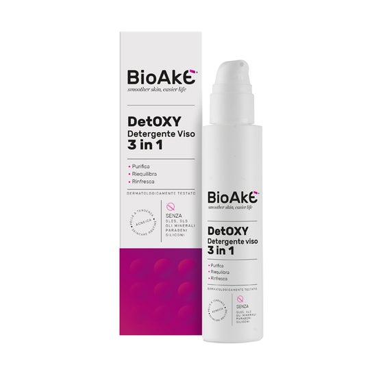BioAkè Detoxy Limpiador Facial 3 en 1 150ml