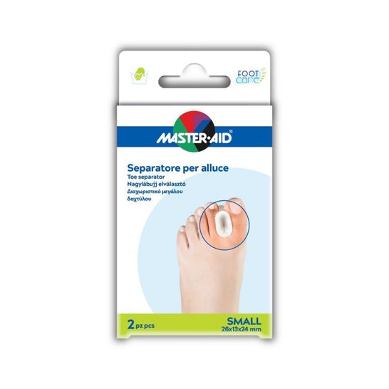 Master-Aid Foot Care Separador Dedos Hallux TS 2uds