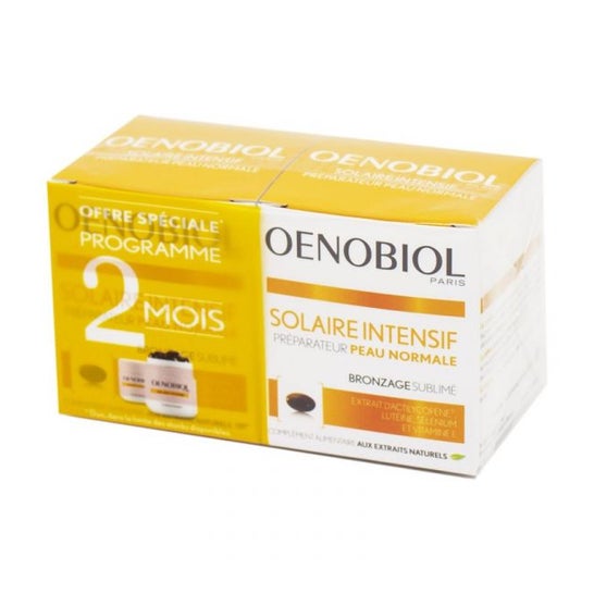 Oenobiol Solaire Intensif Piel Normal 2x30caps