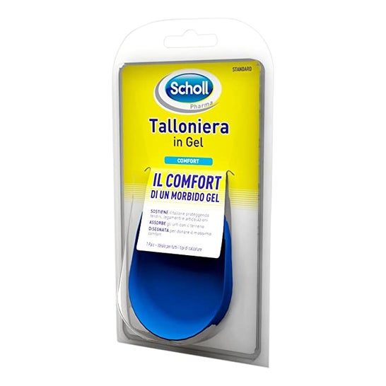 Scholl Comfort Silicona Gel Talonera 1 Paio