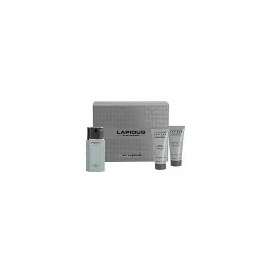 Ted Lapidus Homme Eau De Toilette+  Balsamo Aftershave +  Gel Ducha
