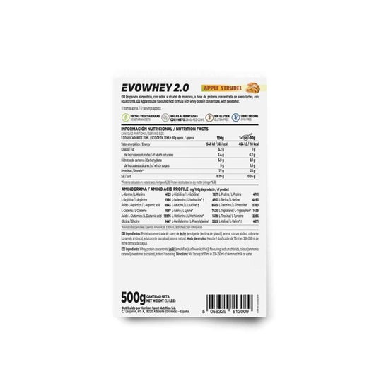 HSN Evowhey Protein Strudel de Manzana 500 g