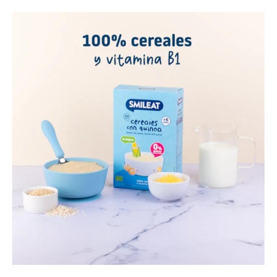 Smileat Papille Getreide S/ Gluten + Quinoa 200 G Smileat Papille Getreide S/ Gluten + Quinoa 200 G