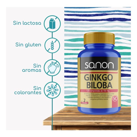 Sanon Ginkgo Biloba 120comp