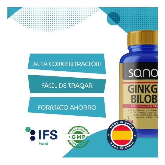 Sanon Ginkgo Biloba 120comp