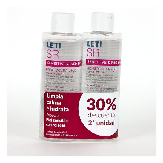 Leti Sr Duplo Agua Micelar 2x200 ml