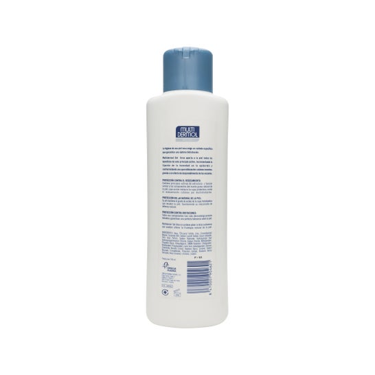 Multidermol Medizinische seifenfreie Badeemulsion mit Harnstoff 750ml