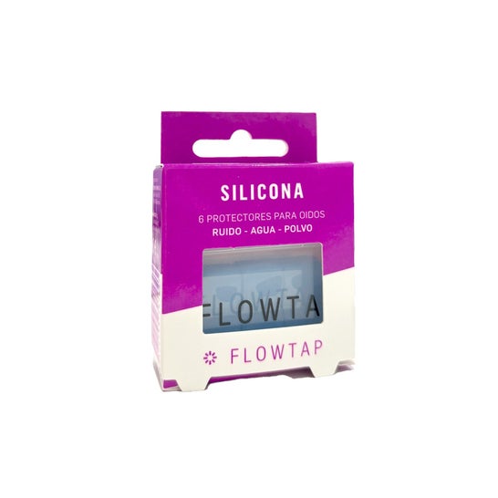 Flowtap Protector Oidos Silicona 6 uds