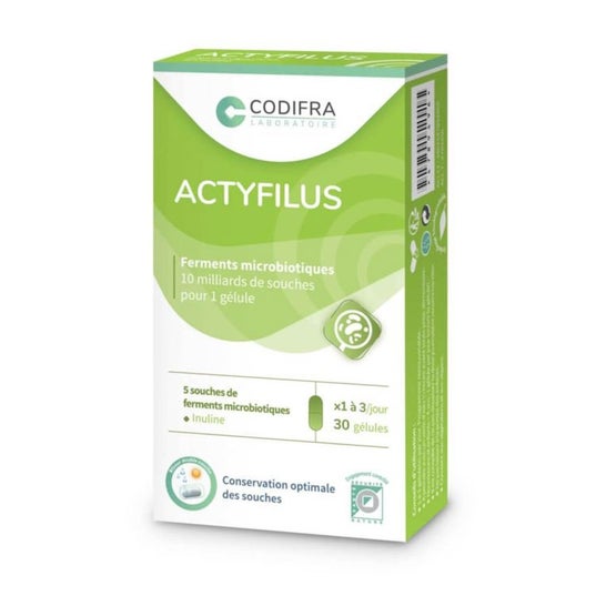 Codifra - Actyfilus Comfort Intestinal 30 glóbulos