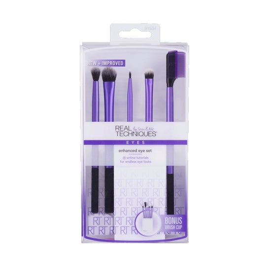 Real Techniques Brochas Para Ojos Set