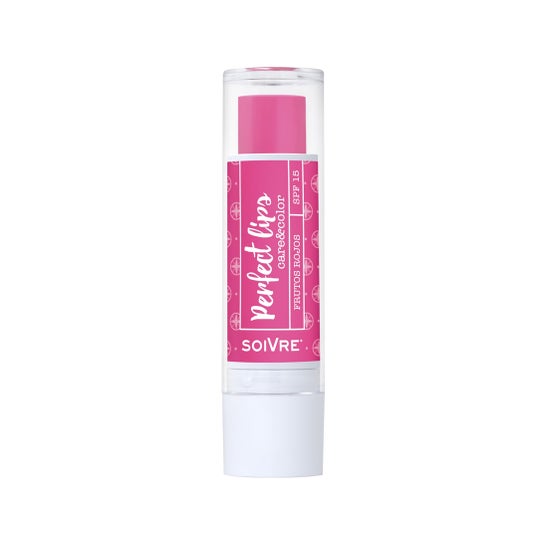 Soivre Protector Labial Perfect Lips Red Fruits SPF15 + 3,5g