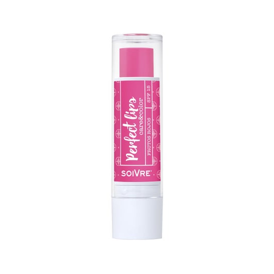 Soivre Protector Labial Perfect Lips Frutos Rojos SPF15 + 3,5g