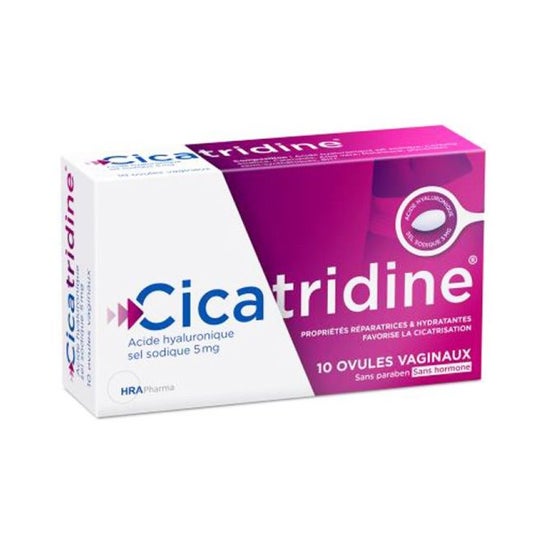 HRA Pharma Cicatridina 10 Óvulos Vaginales