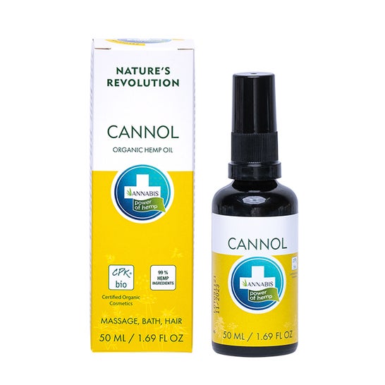 Annabis Cannol Aceite de Cáñamo Natural 50ml