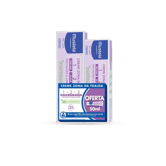 Mustela Crema Pañal 123 Duo 100ml+50ml