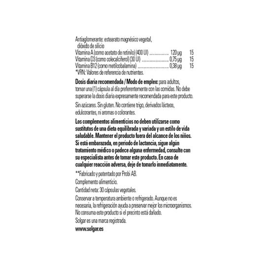 Solgar Ultibio Immune 30vcaps