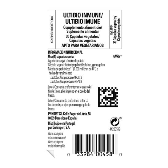 Solgar Ultibio Immune 30vcaps