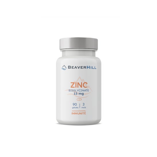 Beaverhill Zinc Bisglicinato 15mg 90caps