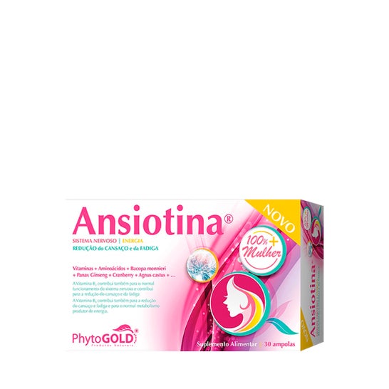 PhytoGold Ansiotina 100% Mulher 30 Ampolas