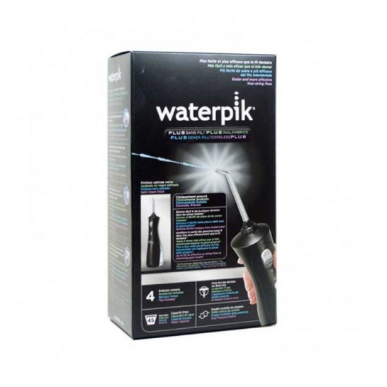 Waterpik® Irrigador Plus Inalámbrico Wp-450 Negro Mate