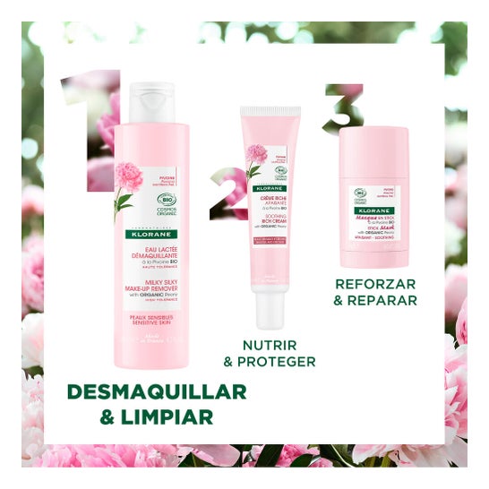 Klorane Fluido Micelar Desmaquillante a la Peonía BIO 200 ml