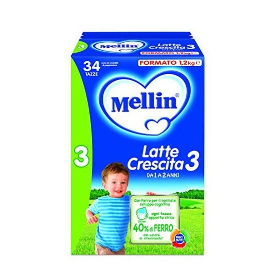 Mellin 3 Latte Crescita Polvere 1,2kg