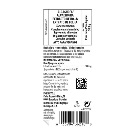 Solgar Alcachofa Extracto de Hoja 60vcaps