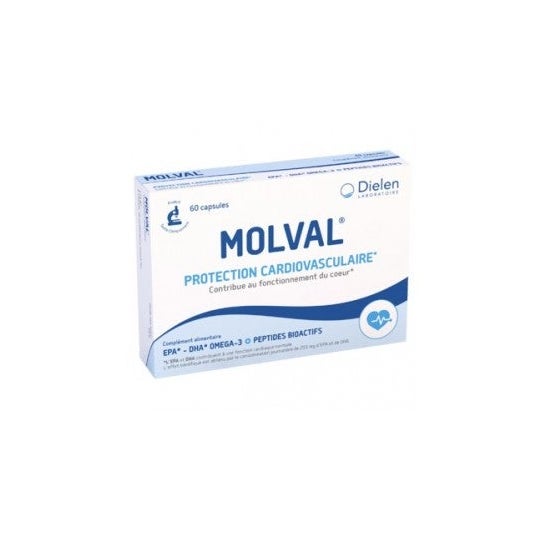 Dielen Molval Cardiovasculaire Bescherming 60 capsules