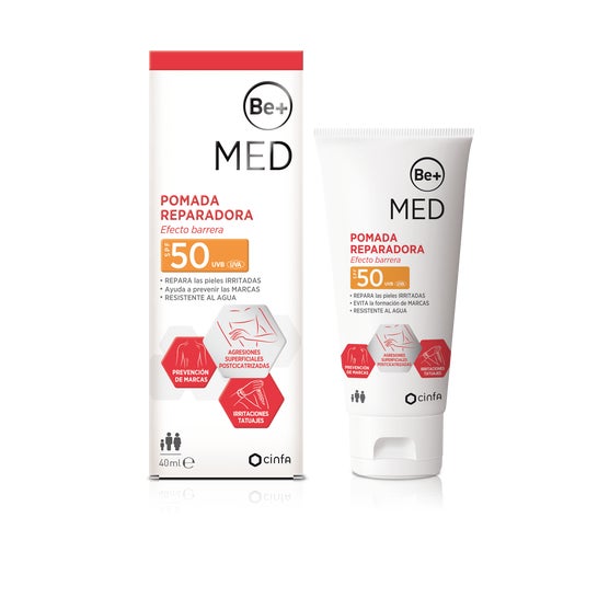 Be+ Med Reparerende Salve Spf50 40 ml