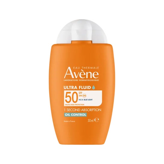 Avène Pack Ultra Fluido Invisible Spf50 50 ml + Spray Invisible Spf50 200 ml