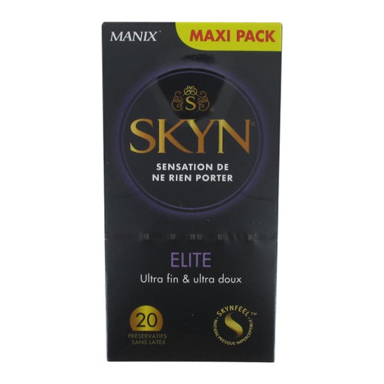 Manix Skyn Elite Caja de 20 conservantes sin látex