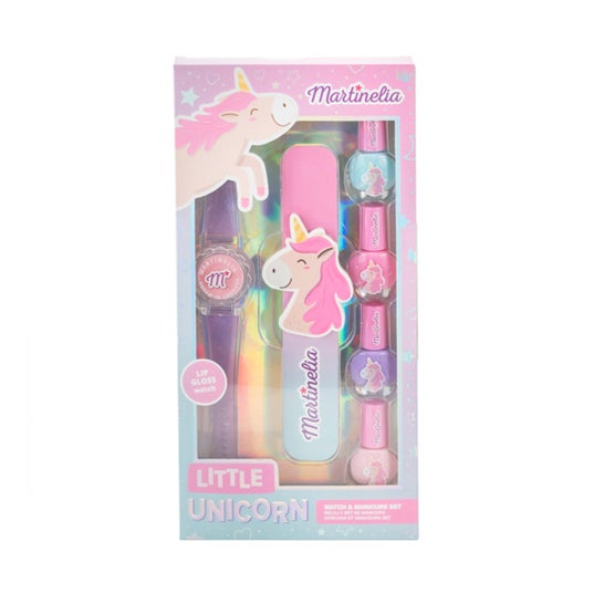 Martinelia Little Unicorn Watch & Manicure Set