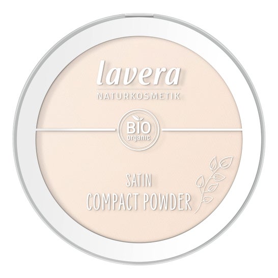 Lavera Satin Compact Poeder 01 Licht 9,5 g
