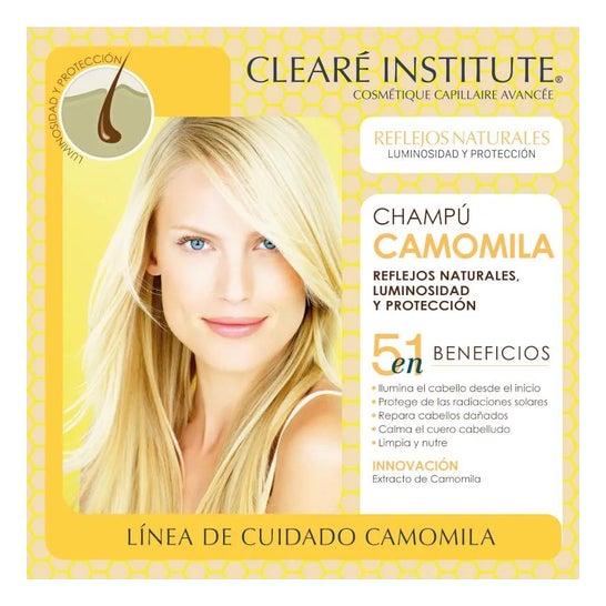 Clearé Institute Champú Camomila 400ml Clearé Institute Champú Camomila 400ml