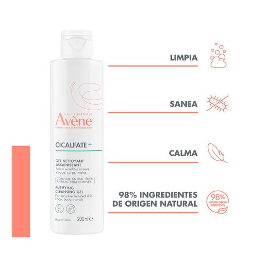 Avène Cicalfate+ Gel Limpiador Purificante 200ml